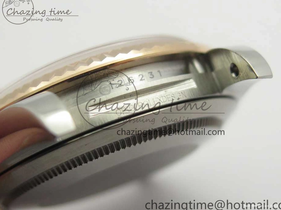 Best AAA Replica Sites 116231 Bracelet Diam on GMF Dial Wrapped 904 3274 SS RG Black FashionForward 36mm SS Wrapped Jubilee A DateJust MOP RG 0121